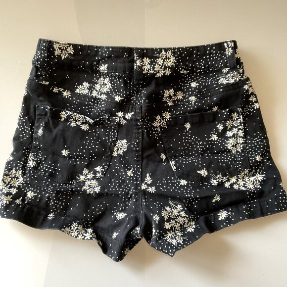 SO SHORTIE HIGH RISE SHORTS DAISIES - Picture 3 of 9